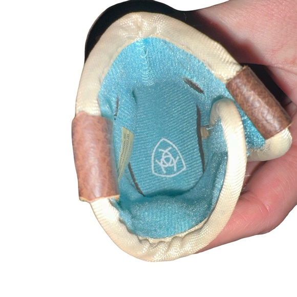 Ariat Infant Lil' Stompers Boston Western Infant Baby Boots Size 00 - Picture 7 of 12